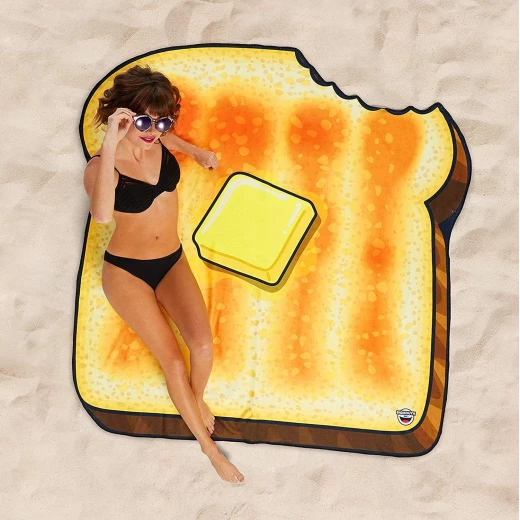 BigMouth Gigantic Toast Beach Blanket - بيج ماوث - Image 3
