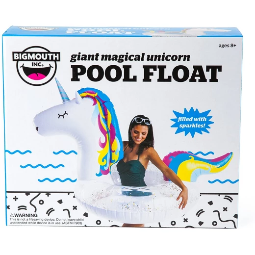 BigMouth Giant Sparkling Unicorn Pool Float - بيج ماوث - Image 5