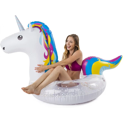 BigMouth Giant Sparkling Unicorn Pool Float - بيج ماوث - Image 7