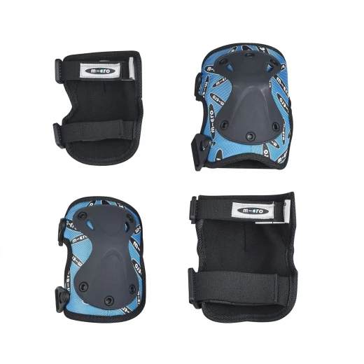 Micro Knee/ Elbow Pad Medium Blue Set Micro Knee/ Elbow Pad Medium Blue Set
