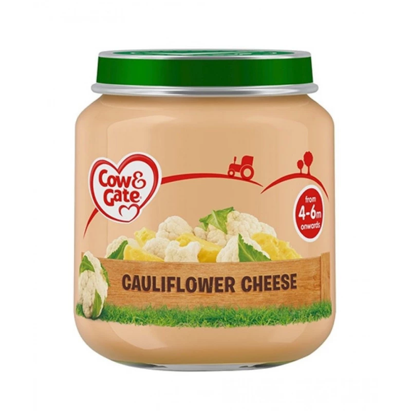 Cow & Gate Cauliflower Cheese Jar 125g - كاو آند جيت