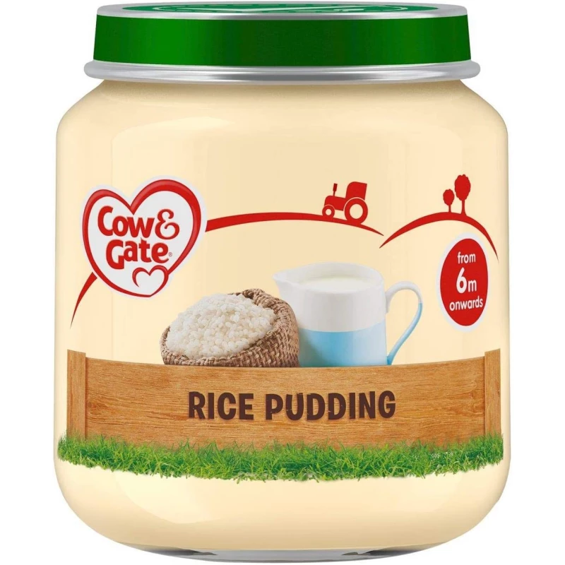 Cow & Gate Rice Pudding Jar 125g - كاو آند جيت
