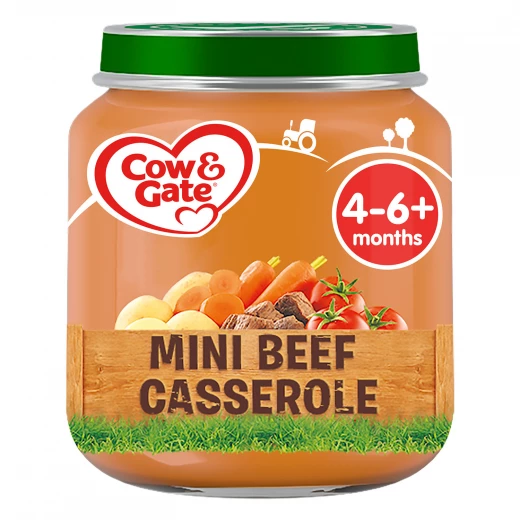 Cow & Gate Mini Beef Casserole Jar 125g Cow & Gate Mini Beef Casserole Jar 125g