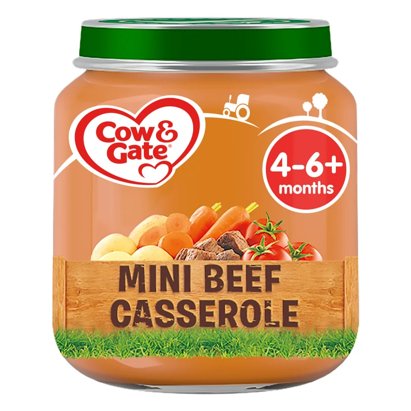 Cow & Gate Mini Beef Casserole Jar 125g - كاو آند جيت