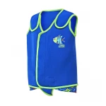 Zoggs Sea Saw Baby Wrap Blue, 3-6 Months - Zoggs