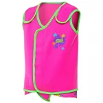 Zoggs Sea Saw Baby Wrap Pink ,3-6 months - Zoggs