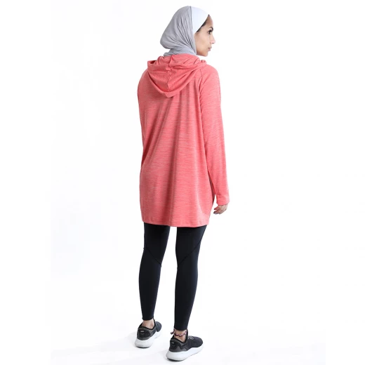RB Women's Squat Hoodie , Free Size, Orange - RB - Image 3