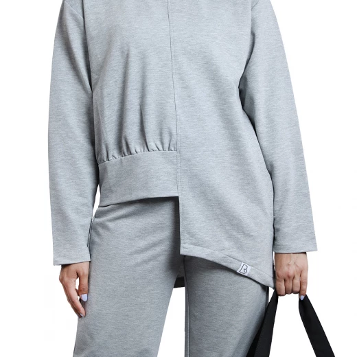 RB Women's High Low Set , Medium, Light Grey - RB - Image 3