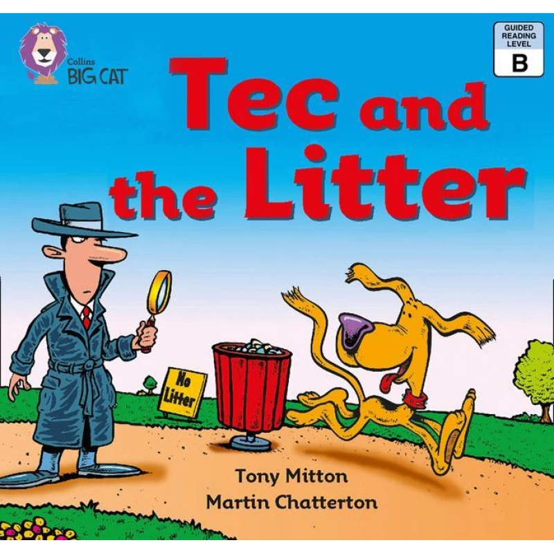 Collins Big Cat, Tec and the Litter Paperback قصة - كولينز بيج كات