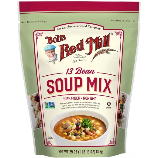 مزيج شوربة الفاصوليا 13 من Bob's Red Mill ،902غرام مزيج شوربة الفاصوليا 13 من Bob's Red Mill ،902غرام