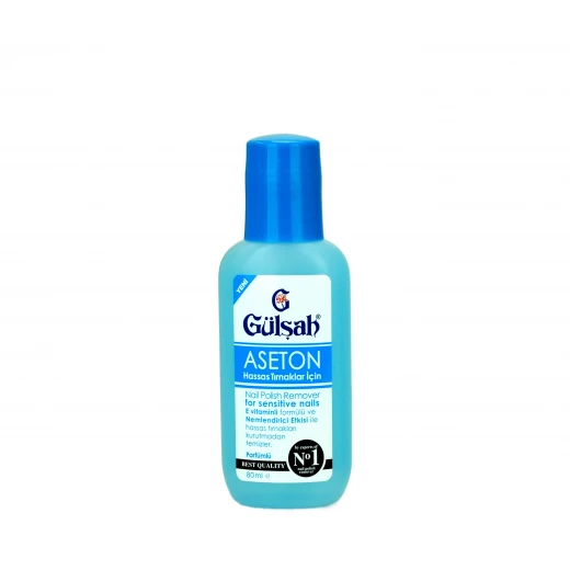 Gulsah Acetone For Sensitive Nails Blue ,80ml Gulsah Acetone For Sensitive Nails Blue ,80ml
