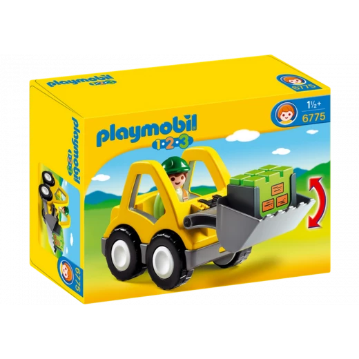 بلايموبيل 1.2.3 لعبة الحفارة بلايموبيل 1.2.3 لعبة الحفارة