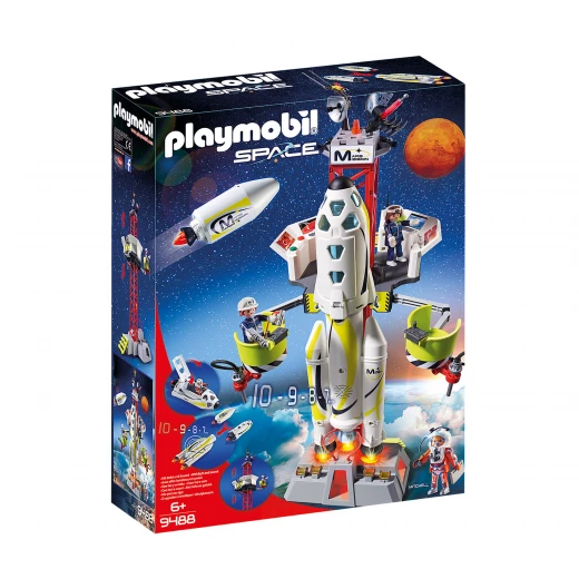 Playmobil Space Mission Rocket with Launch Set Playmobil Space Mission Rocket with Launch Set