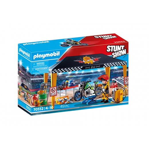 Playmobil Stunt Show Service Tent Playmobil Stunt Show Service Tent