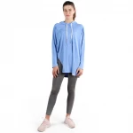 RB Women's Squat Hoodie , Free Size, Blue - RB