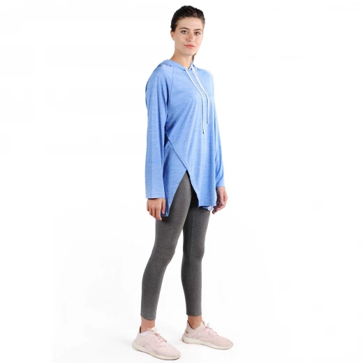 RB Women's Squat Hoodie , Free Size, Blue - RB - Image 5