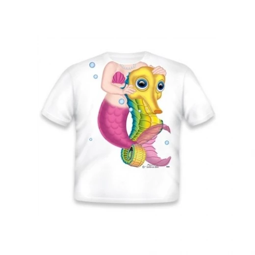 تيشيرت سي هورس ميرميد 4 تي من جست ادد اي كيد تيشيرت سي هورس ميرميد 4 تي من جست ادد اي كيد