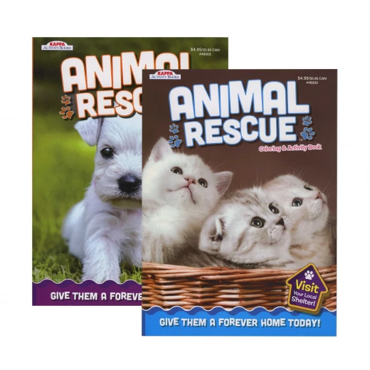 Kappa Animal Rescue Coloring & Activity Book for Kids: Educational Fun and Creative Play, Perfect Gift Kappa Animal Rescue Coloring & Activity Book for Kids: Educational Fun and Creative Play, Perfect Gift