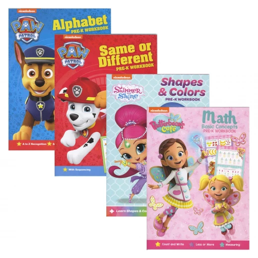 Nickelodeon Assorted Workbooks Nickelodeon Assorted Workbooks