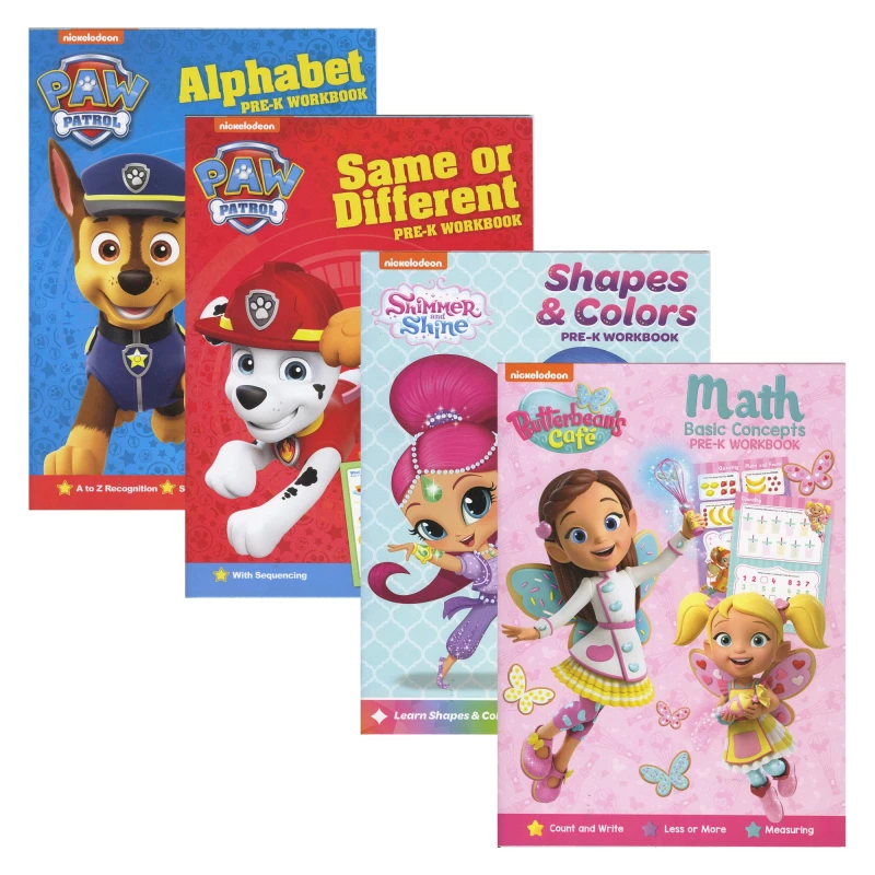 Nickelodeon Assorted Workbooks - Nickelodeon