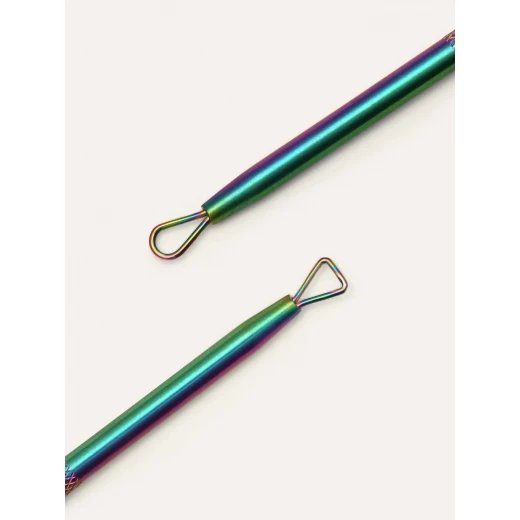 Colorful Stainless Steel Facial Cleaning Stick - Image 2