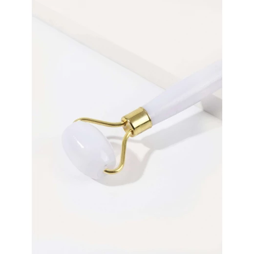 1pc Jade Stone Facial Roller Massager & 1pc Gua Sha Board - Image 2