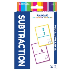 Bazic Preschool Flash Cards for Early Learning 36 Pack: Uppercase/Lowercase Letters, Counting, Number Recognition, Educational Flashcards