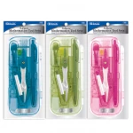 Bazic Bright Color Math Tool Sets, 9 Pcs ,1 Pack, Assorted Colors - Bazic