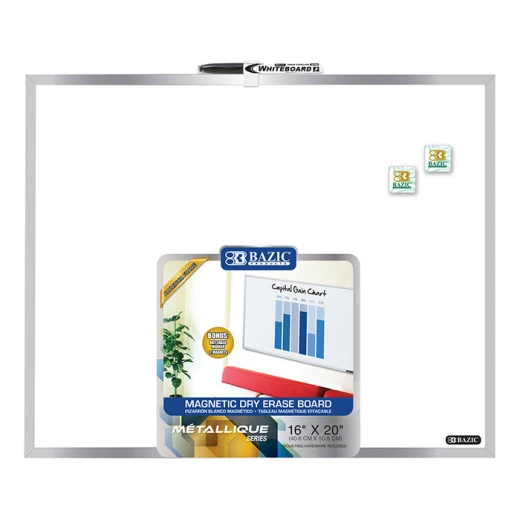 Bazic Aluminium Framed Magnetic Dry Erase Board Bazic Aluminium Framed Magnetic Dry Erase Board