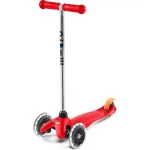Mini Micro Classic Led Scooter, Rot - Micro