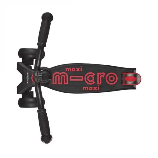 Mini Micro Deluxe Pro Scooter, Black/Red - Micro - Image 3