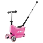 Mini Micro 2Go Kickboard Deluxe Plus, Pink - Micro