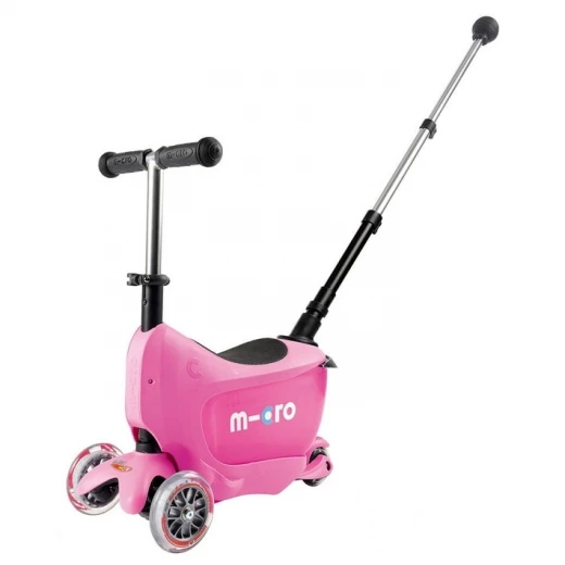 Mini Micro 2Go Kickboard Deluxe Plus, Pink Mini Micro 2Go Kickboard Deluxe Plus, Pink