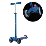 Maxi Micro Deluxe LED Scooter, Blue - Micro