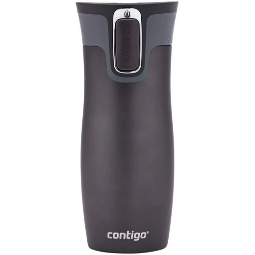 Contigo Autoseal West Loop Vacuum Insulated Stainless Steel Travel Mug 470 ml, Gunmetal Contigo Autoseal West Loop Vacuum Insulated Stainless Steel Travel Mug 470 ml, Gunmetal