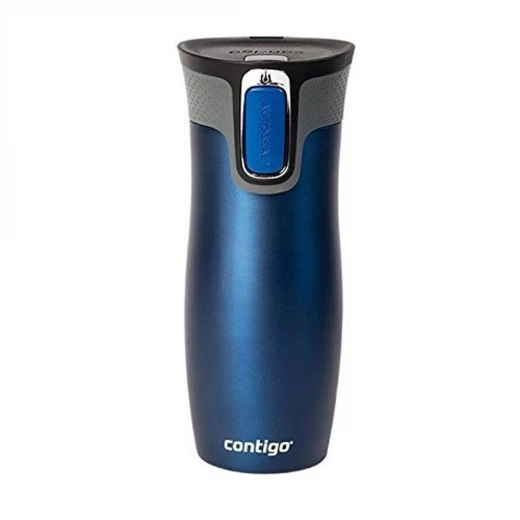 Contigo Autoseal West Loop Vacuum Insulated Stainless Steel Travel Mug 470 ml, Monaco Contigo Autoseal West Loop Vacuum Insulated Stainless Steel Travel Mug 470 ml, Monaco