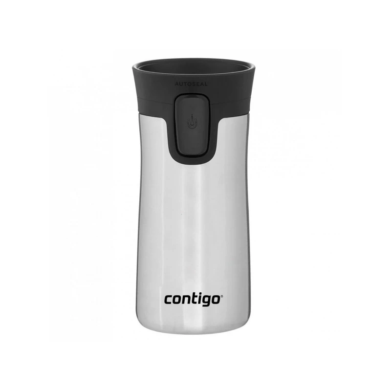Contigo Autoseal Pinnacle Vacuum Insulated Stainless Steel Travel Mug 300 ml, Stainless Steel - Contigo