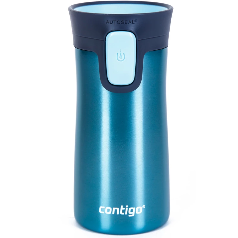 Contigo Autoseal Pinnacle Vacuum Insulated Stainless Steel Travel Mug 300 ml, Tantalizing Blue - Contigo