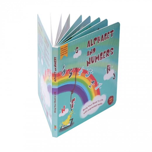 كتاب الحروف الأبجدية والأرقام العالمية يحاكي الواقع من إيلار كتاب الحروف الأبجدية والأرقام العالمية يحاكي الواقع من إيلار