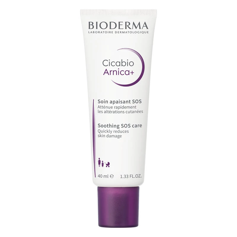 Bioderma Cicabio Arnica + Soothing SOS Care for Skin Damage, 40 Ml - Bioderma