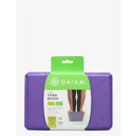 Gaiam Yoga Block Purple - Gaiam