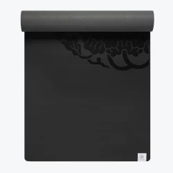 Gaiam 5mm Yoga Mat Performance Dry-grip Black Longer/wider