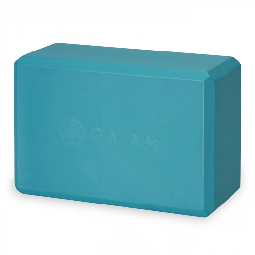 Gaiam Yoga Block Vivid Blue Gaiam Yoga Block Vivid Blue