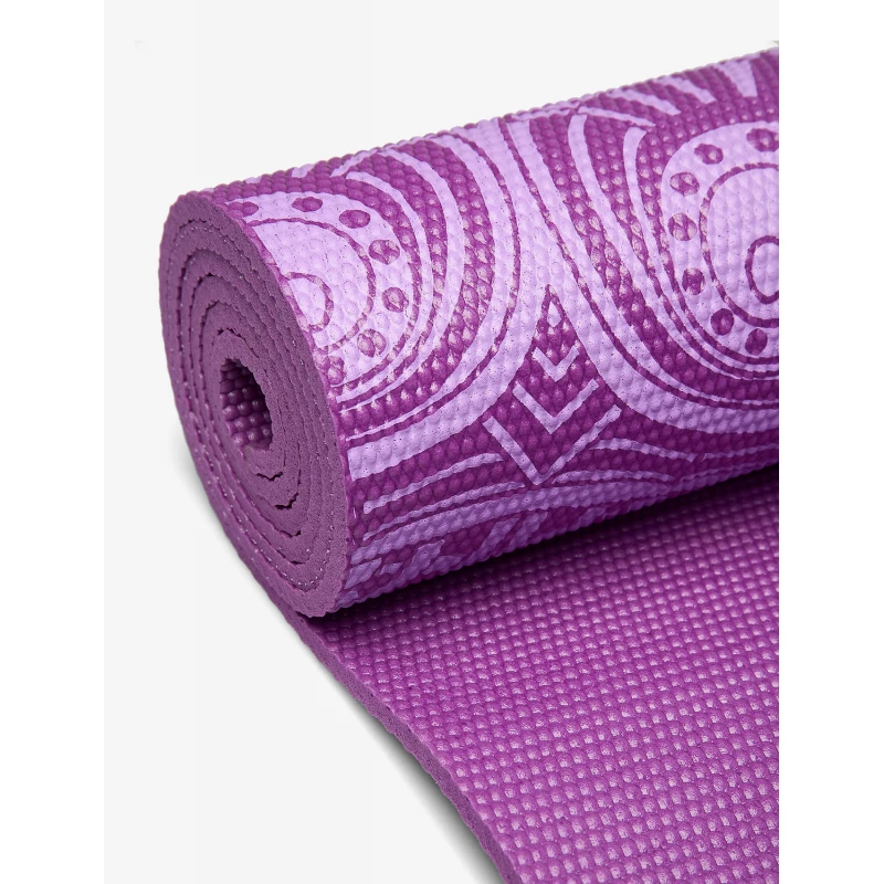 Gaiam 6mm Yoga Mat Purple Mandala
