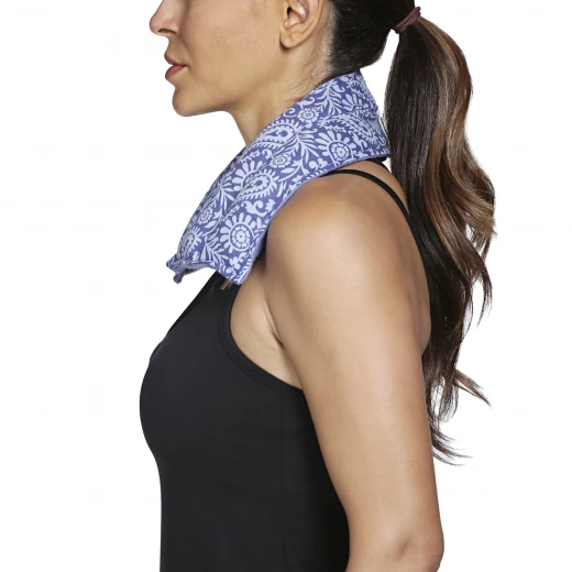 Gaiam Relax Neck and Shoulder Wrap Purple - Gaiam - Image 2