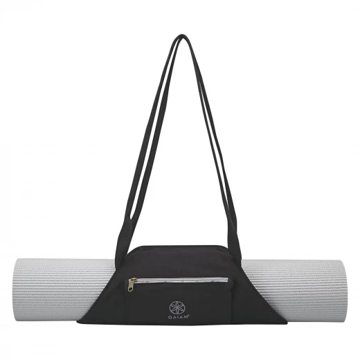 Gaiam On-the-go Yoga Mat Carrier Granite/storm Gaiam On-the-go Yoga Mat Carrier Granite/storm