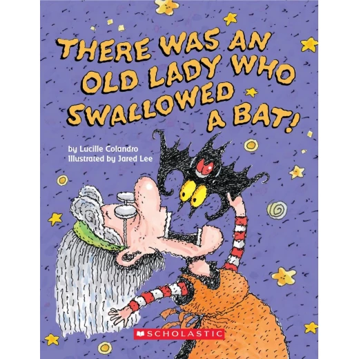 كتاب كانت هناك سيدة عجوز ابتلعت خفاشًا! (كتاب مجلس) سكولاستيك كتاب كانت هناك سيدة عجوز ابتلعت خفاشًا! (كتاب مجلس) سكولاستيك