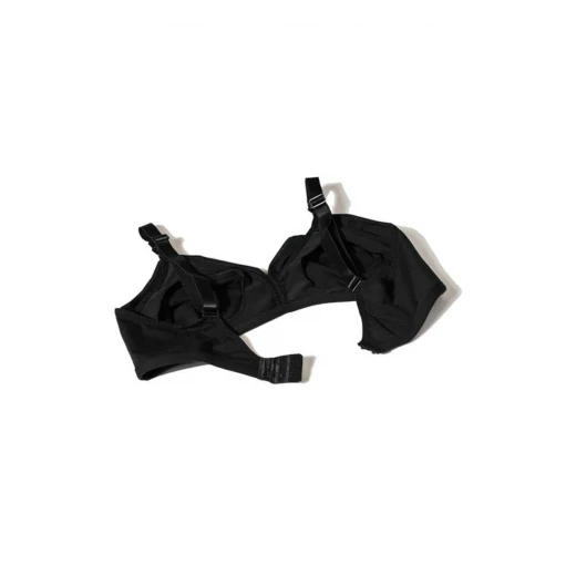 NBB Cotton Breastfeeding Bra Black, 95 - إن بي بي لانجيري - Image 3