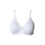 NBB Cotton Breastfeeding Bra White, 85 - إن بي بي لانجيري