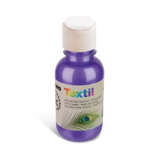 Primo Colore Metallizzato Per Tessuto 125 Ml Viola Primo Colore Metallizzato Per Tessuto 125 Ml Viola
